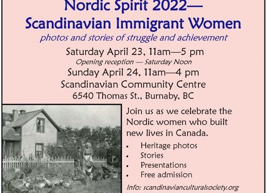 Nordic Spirit Festival 2022 – Scandinavian Immigrant Women