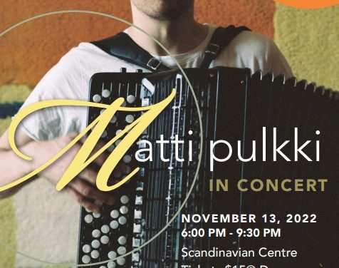 VFC Presents: Matti Pulkki in Concert