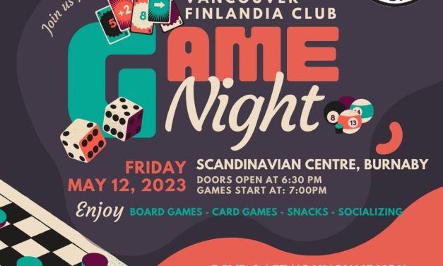Vancouver Finlandia Club Game Night