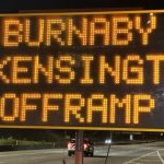 Update – Kensington Highway 1 Westbound open but will close nightly!