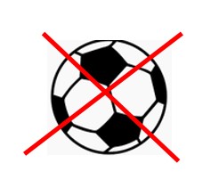 We are not licensed to Show Soccer Games