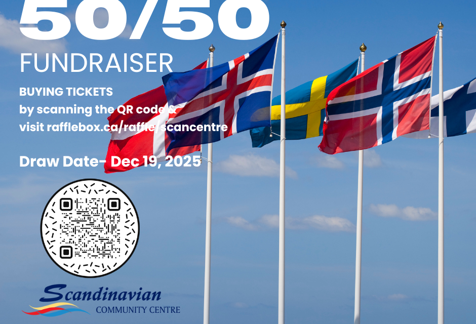 Scandinavian Centre Raffle Fundraiser