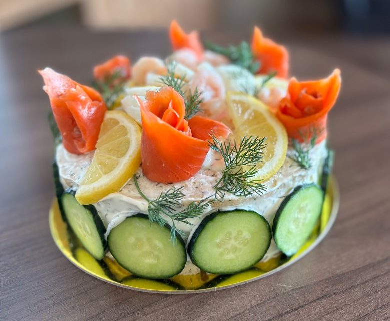 Nordic Baking – Seafood Sandwich Cake