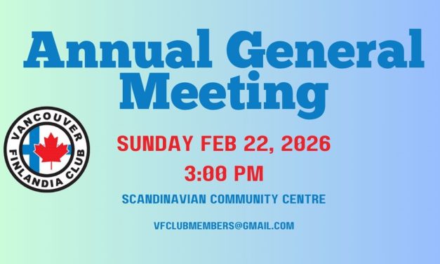 Vancouver Finlandia Club AGM