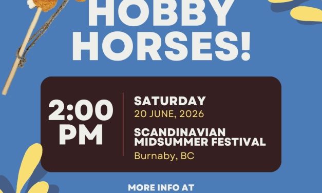 Hobby Horse Race at Midsummer!